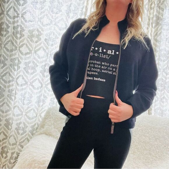 Woolrich Jackets & Blazers - Vintage Woolrich 100% wool blazer zippered pockets black